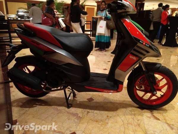 ಶಕ್ತಿಶಾಲಿ ಸ್ಕೂಟರ್ ಎಪ್ರಿಲಿಯಾ ಎಸ್ಆರ್ 150 ರೇಸ್ ಆವೃತ್ತಿ ಬಿಡುಗಡೆ