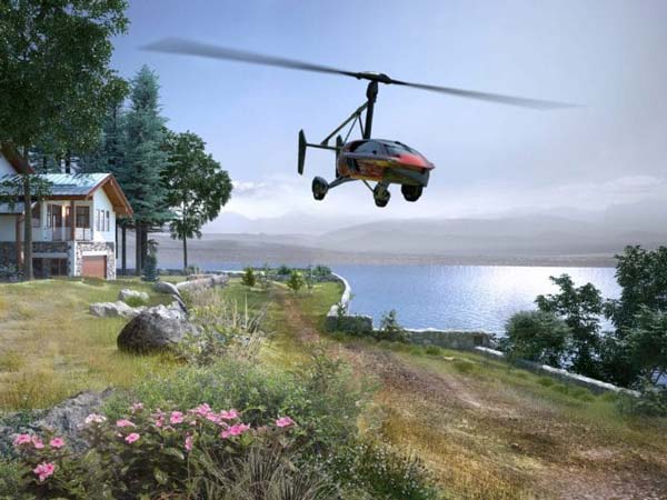 ಬಂದೇ ಬಿಡ್ತು ವಿಶ್ವದ ಮೊದಲ ಹಾರುವ ಕಾರು 'ಗೈರೊಕಾಪ್ಟಾರ್' ! 