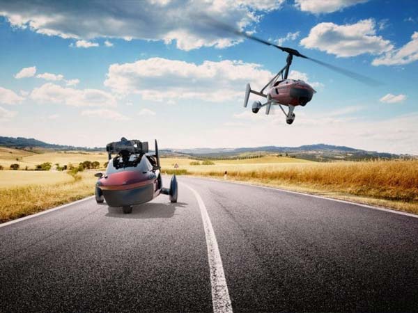 ಬಂದೇ ಬಿಡ್ತು ವಿಶ್ವದ ಮೊದಲ ಹಾರುವ ಕಾರು 'ಗೈರೊಕಾಪ್ಟಾರ್' ! 