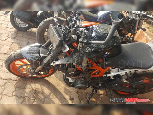 ಕೆಟಿಎಂ ಡ್ಯೂಕ್ 390 ಬೈಕ್ ಅಪಘಾತ : ಸವಾರ ಸ್ಥಳದಲ್ಲಿಯೇ ಸಾವು