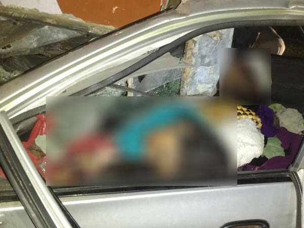 ಕಾರು ಮತ್ತು ಲಾರಿ ನಡುವೆ ಡಿಕ್ಕಿ- 6 ಮಂದಿ ದುರ್ಮರಣ