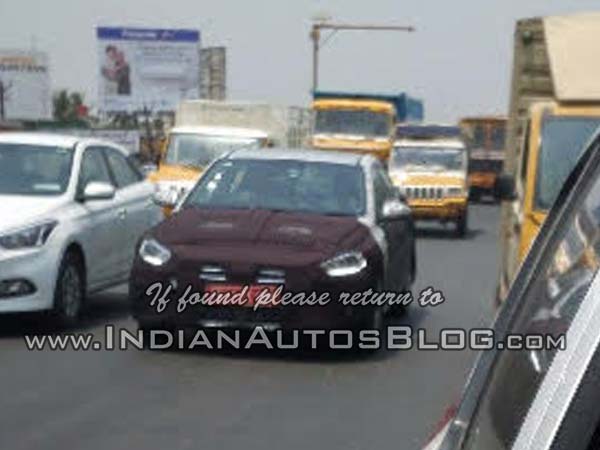 ಹ್ಯುಂಡೈ ವೆರ್ನಾ 2017 ಕಾರಿನ ರಹಸ್ಯ ಚಿತ್ರಗಳು ಬಿಡುಗಡೆ