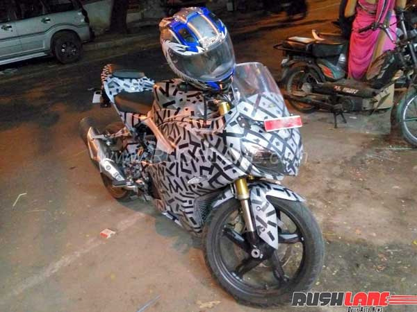 ಬೆಂಗಳೂರಿನಲ್ಲಿ ಸ್ಪಾಟ್ ಟೆಸ್ಟಿಂಗ್ ನಡೆಸಿದ ಟಿವಿಎಸ್ ಅಪಾಚಿ ಆರ್‌ಆರ್ 310ಎಸ್