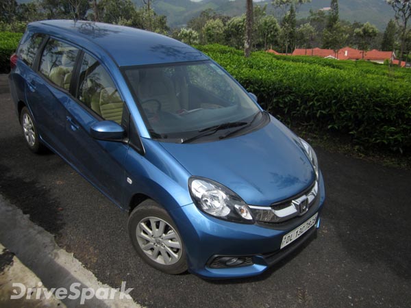 ಹೋಂಡಾ ಸಂಸ್ಥೆಯ ಬಹು ಉಪಯೋಗಿ ಮೊಬಿಲಿಯೊ ಕಾರಿನ ಮಾರಾಟ ಸ್ಥಗಿತ ?