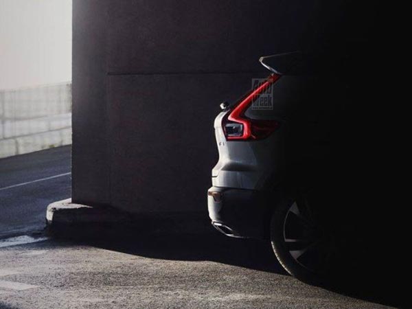 ವೊಲ್ವೋ ಎಕ್ಸ್‌ಸಿ 40 ಪ್ರಿಮಿಯಂ ಎಸ್‌ಯುವಿ ಟೀಸರ್ ಸೋರಿಕೆ