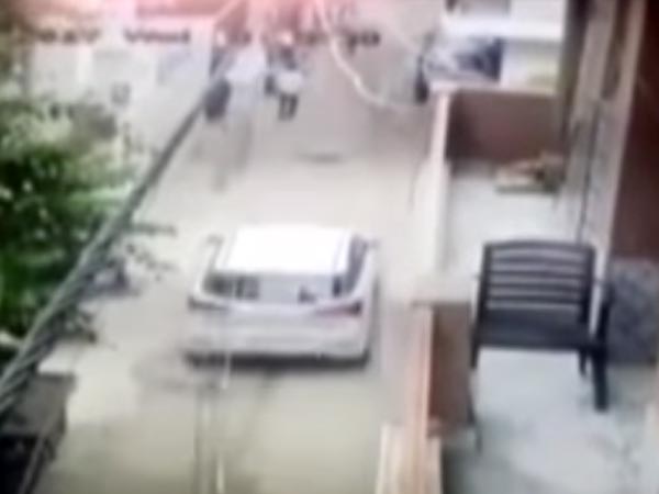 ಇಯರ್‌ ಫೋನ್ಸ್‌ ತಂದ ಅವಾಂತರ- ಮಗುವಿನ ಮೇಲೆ ಕಾರು ಹರಿಸಿದ ಮಹಿಳೆ..!!