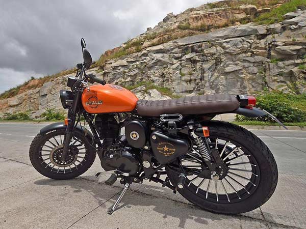 ಎನ್‌ಫೀಲ್ಡ್‌ನಲ್ಲೇ ಸಿದ್ಧವಾದ ಸ್ಕ್ಯಾಂಬ್ಲರ್ ಮಾಡಿಫೈ ಹೇಗಿದೆ ಗೊತ್ತಾ?