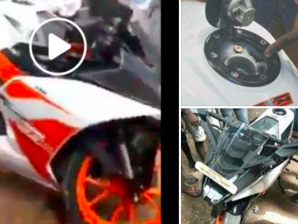 ಕೆಟಿಎಂ ಬೈಕ್ ಓಡಿಸಿದ ಎಂಬ ಕಾರಣ ನೀಡಿ ಇಂಧನದ ಟ್ಯಾಂಕಿಗೆ ಉಪ್ಪು ಸುರಿದ ಪೊಲೀಸ್ !!