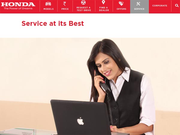 ಗ್ರಾಹಕರ ಸೇವೆಗಾಗಿ ಹೊಸ ಜಾಲತಾಣ ಆರಂಭಿಸಿದ ಹೋಂಡಾ ಕಾರ್ಸ್ ಇಂಡಿಯಾ