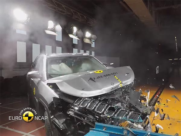 ಗ್ಲೋಬಲ್ ಎನ್‌ಸಿಪಿ ಕ್ರ್ಯಾಶ್ ಟೆಸ್ಟಿಂಗ್‌ನಲ್ಲಿ ಜೀಪ್ ಕಂಪಾಸ್‌ಗೆ 5 ಸ್ಟಾರ್ ರೇಟಿಂಗ್..!! 