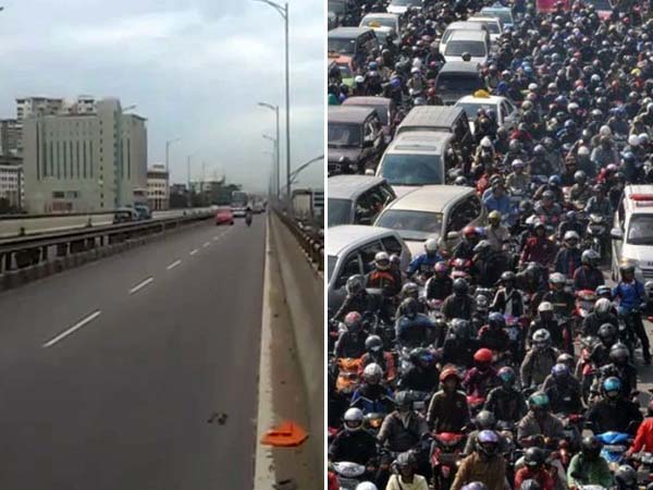 ಹೊಸೂರು ರೋಡ್‌ ಎಕ್ಸ್‌ಪ್ರೆಸ್‌ ವೇ ನಲ್ಲಿ ದ್ವಿಚಕ್ರವಾಹನಗಳಿಗೆ ನಿಷೇಧ?