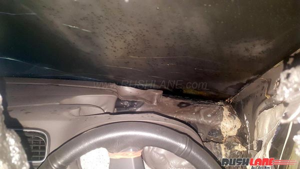 ಮರ್ಸಿಡಿಸ್ ಕಾರಿನಲ್ಲಿ ಬಂದ ಗುಂಪೊಂದು, ಒಂದೇ ನಿಮಿಷದಲ್ಲಿ 12 ಲಕ್ಷದ ಕಾರನ್ನು ಸುಟ್ಟಿತು !!