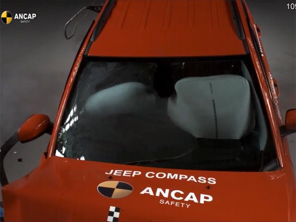 ಆಸ್ಟ್ರೇಲಿಯನ್ ಎನ್‌ಸಿಪಿ ಕ್ರ್ಯಾಶ್ ಟೆಸ್ಟಿಂಗ್‌ನಲ್ಲಿ ಜೀಪ್ ಕಂಪಾಸ್‌ಗೆ 5 ಸ್ಟಾರ್ ರೇಟಿಂಗ್..!!