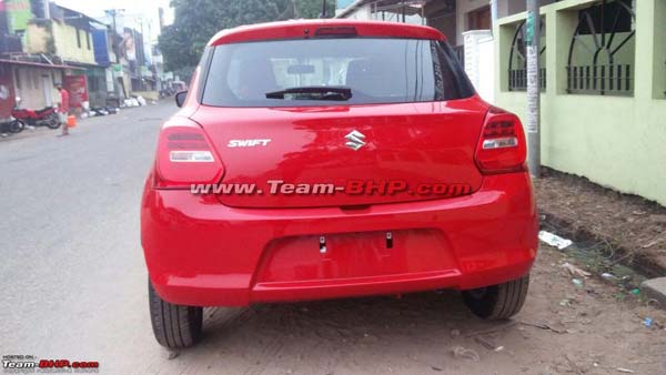ಬಿಡುಗಡೆಯಾಗಲಿರುವ 2018ರ ಮಾರುತಿ ಸುಜುಕಿ ಸ್ವಿಫ್ಟ್ ಕಾರಿನ ಮೊದಲ ಚಿತ್ರ ಇದು..