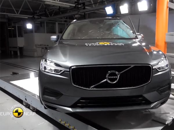 ಎನ್‌ಸಿಎಪಿ ಕ್ರ್ಯಾಶ್ ಟೆಸ್ಟಿಂಗ್‌ನಲ್ಲಿ ಫುಲ್ ಮಾರ್ಕ್ಸ್ ಪಡೆದ ವೊಲ್ವೋ ಎಕ್ಸ್‌ಸಿ 60