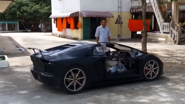 100 ಸಿಸಿ ಬೈಕ್ ಎಂಜಿನ್ನಲ್ಲಿ ದುಬಾರಿ ಬೆಲೆಯ ಲಂಬೋರ್ಗಿನಿ ಕಾರು ನಿರ್ಮಾಣ ಮಾಡಿದ ರೈತ...!! 100 ಸಿಸಿ ಬೈಕ್ ಎಂಜಿನ್ನಲ್ಲಿ ದುಬಾರಿ ಬೆಲೆಯ ಲಂಬೋರ್ಗಿನಿ ಕಾರು ನಿರ್ಮಾಣ ಮಾಡಿದ ರೈತ...!!