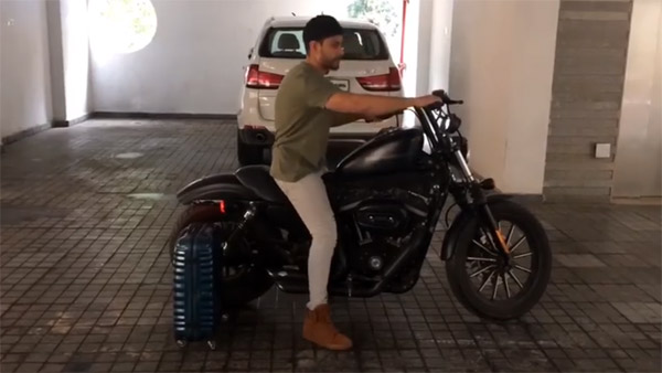 ಹೆಲ್ಮೆಟ್ ಇಲ್ಲದೇ ಬೈಕ್ ರೈಡ್- ಇಕ್ಕಟ್ಟಿಗೆ ಸಿಲುಕಿದ ನಟ ಕುನಾಲ್ ಖೆಮು