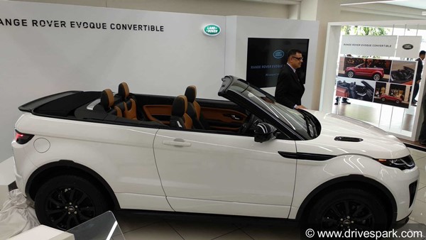 ಭಾರತದಲ್ಲಿ ಬಿಡಗಡೆಗೊಂಡ ರೇಂಜ್ ರೋವರ್ ಇವೊಕ್ ಕನ್ವರ್ಟಬಲ್ ಕಾರು..