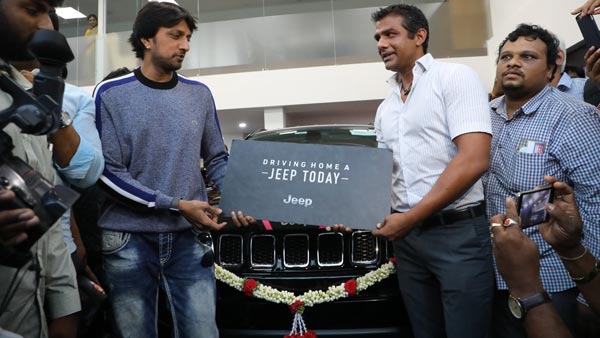 ನಟ ಸುದೀಪ್ ಹೊಸ ಜೀಪ್ ಕಂಪಾಸ್ ಖರೀದಿಸಿದ್ದು ಯಾರಿಗಾಗಿ ಗೊತ್ತಾ?