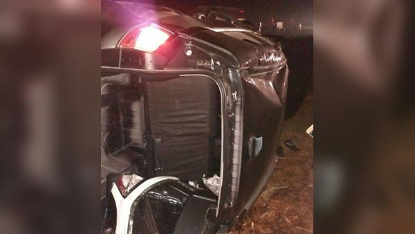 ಭೀಕರ ಅಪಘಾತದಲ್ಲಿ ಟಾಟಾ ನೆಕ್ಸಾನ್ ಸಂಪೂರ್ಣ ಜಖಂ- ಕಾರಿನಲ್ಲಿದ್ದವರು ಅದೃಷ್ಟವಶಾತ್ ಪಾರು..!!