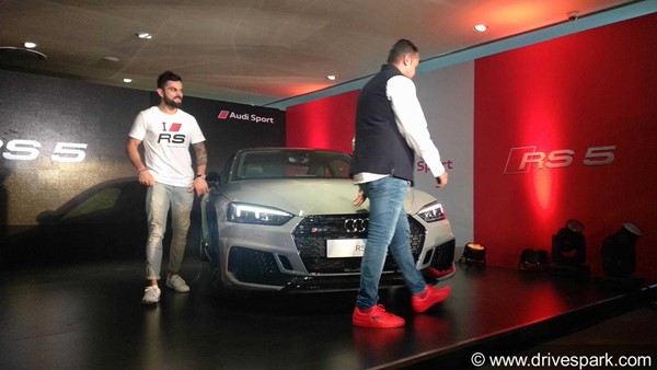 ಆಡಿ ಆರ್‌ಎಸ್5 ಸ್ಪೋರ್ಟ್ ಕೂಪೆ ಮೊದಲ ಗ್ರಾಹಕರಾದ ವಿರಾಟ್ ಕೊಹ್ಲಿ..