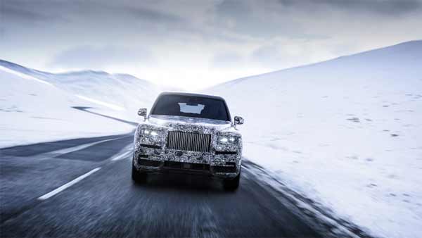 ಬಹಿರಂಗಗೊಳ್ಳಲಿದೆ ರೋಲ್ಸ್ ರಾಯ್ಸ್ ಸಂಸ್ಥೆಯ ಮೊದಲ ಐಷಾರಾಮಿ ಎಸ್‍ಯುವಿ ಕಾರು..