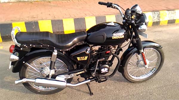 ಇದು ಆರ್‌ಇ ಬುಲೆಟ್‌ ಅಲ್ಲಾ ಕಣ್ರೀ 100ಸಿಸಿ ರಾಯಲ್ ಇಂಡಿಯನ್ ಬೈಕ್...