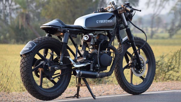 ಹೋಂಡಾ ಸಿಬಿ ಶೈನ್ ಮಾಡಿಫೈ ಕಫೆ ರೇಸರ್ ಸೈಬರ್‌ಟ್ರಾನ್..