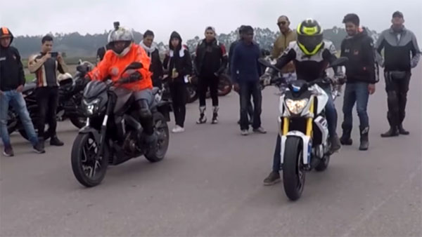 ಬಜಾಜ್ ಡೋಮಿನಾರ್ v/s ಬಿಎಂಡಬ್ಲ್ಯು ಜಿ310ಆರ್- ಡ್ರ್ಯಾಗ್ ರೇಸ್‌ಯಲ್ಲಿ ಯಾರು ಫಸ್ಟ್?