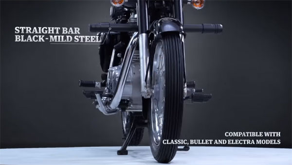 ಬೈಕ್ ಪ್ರಿಯರಿಗಾಗಿ ಹೊಸ ನಮೂನೆಯ ಕ್ರ್ಯಾಶ್ ಗಾರ್ಡ್‌ಗಳನ್ನ ಪರಿಚಯಿಸಿದ ರಾಯಲ್ ಎನ್‌ಫೀಲ್ಡ್ 