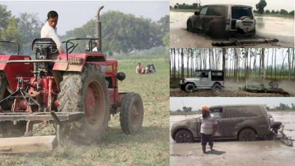 ಐಷಾರಾಮಿ ಕಾರುಗಳನ್ನೆ ಟ್ರ್ಯಾಕ್ಟರ್‍‍ಗಳನ್ನಾಗಿ ಪರಿವರ್ತಿಸಿದ ರೈತರು..!!