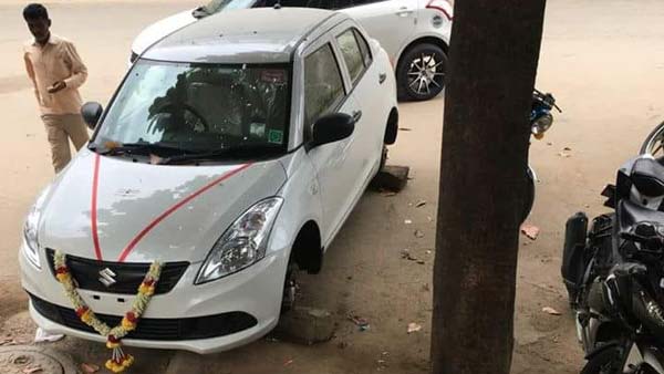 ಕಾರು ಮಾಲೀಕರೇ ಹುಷಾರ್- ವೀಲ್ಹ್‌ಗಳನ್ನು ಮಾತ್ರ ಕಳ್ಳತನ ಮಾಡ್ತಾರೆ ಈ ಖದೀಮರು... 