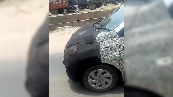 ಸ್ಪಾಟ್ ಟೆಸ್ಟಿಂಗ್ ವೇಳೆ ಕಾಣಿಸಿಕೊಂಡ ಹೊಸ ಸ್ಯಾಂಟ್ರೊ..