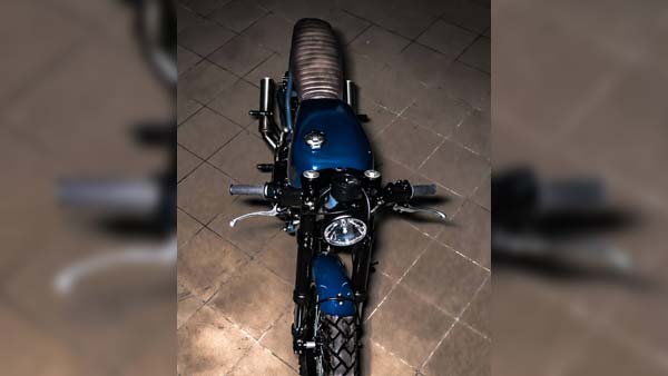 ಕೇಫ್ ರೇಸರ್ ವಿನ್ಯಾಸ ಪಡೆದ ಯಮಹಾ ಆರ್‍‍ಡಿ350 ಬೈಕ್..