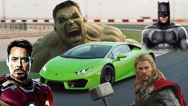 ರೀಲ್ ಲೈಫ್‍ ಸೂಪರ್ ಹೀರೊಗಳ ಕಾರು ಕಲೆಕ್ಷನ್ ಹೇಗಿದೆ ನೋಡಿ