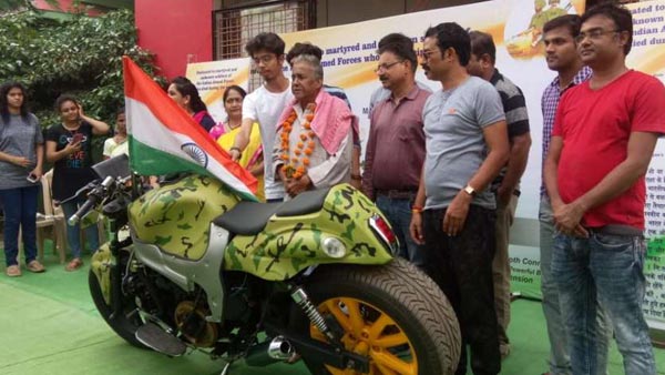 ಭಾರತೀಯ ಸೇನೆಗಾಗಿ ವಿಶೇಷವಾಗಿ ಸಿದ್ದಗೊಂಡಿರುವ ಈ ಬೈಕ್ ವಿಶೇಷ ಏನು ಗೊತ್ತಾ?