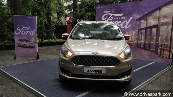 ಮಾರುತಿ ಸ್ವಿಫ್ಟ್ ಡಿಜೈರ್ ಕಾರಿಗೆ ಪೈಪೋಟಿ ನೀಡಲು ಬಿಡುಗಡೆಗೊಂಡ ಹೊಸ ಫೋರ್ಡ್ ಆಸ್ಫೈರ್