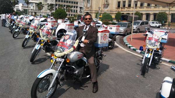 ಗ್ರಾಮೀಣ ಭಾಗದ ಜನರ ಜೀವರಕ್ಷಣೆ ಮಾಡುತ್ತಿದೆ ಬೈಕ್ ಆಂಬ್ಯುಲೆನ್ಸ್..!