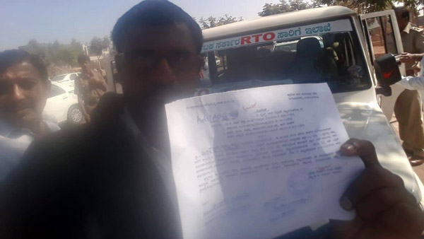 ಹೊಸ ಕಾಯ್ದೆ ಶುರು - ಟ್ಯಾಕ್ಸಿ ಚಾಲಕರಿಗೆ ಪೊಲೀಸರಿಂದ ನೋಟಿಸ್..!