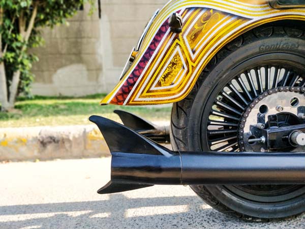 ಇದು ಹಾರ್ಲೆ ಡೇವಿಡ್‍ಸನ್ ಬೈಕ್ ಅಲ್ಲ ಸ್ವಾಮಿ. ಇದು ರಾಯಲ್ ಎನ್‍ಫೀಲ್ಡ್ ಥಂಡರ್‍‍ಬರ್ಡ್ ಬೈಕ್..!