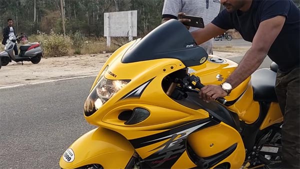 ಹಯಾಬುಸ ಬೈಕ್ ತಡೆಹಿಡಿದ ಮೈಸೂರು ಪೊಲೀಸರು ಮಾಡಿದ್ದೇನು ಗೊತ್ತಾ.?