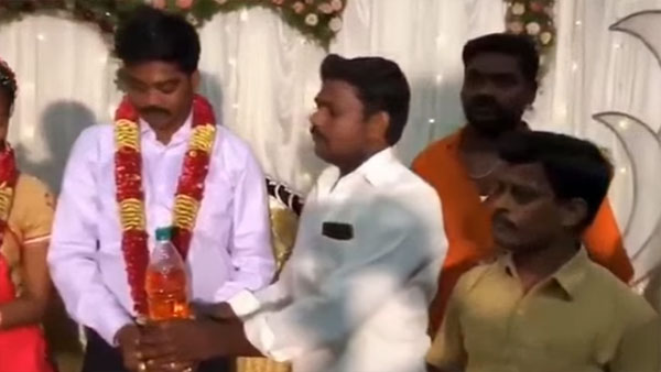 ಮದುವೆ ಮಟಂಪಕ್ಕೆ ಡಿಫರೆಂಟ್ ಆಗಿ ಎಂಟ್ರಿ ಕೊಟ್ಟ ನವ ಜೋಡಿ