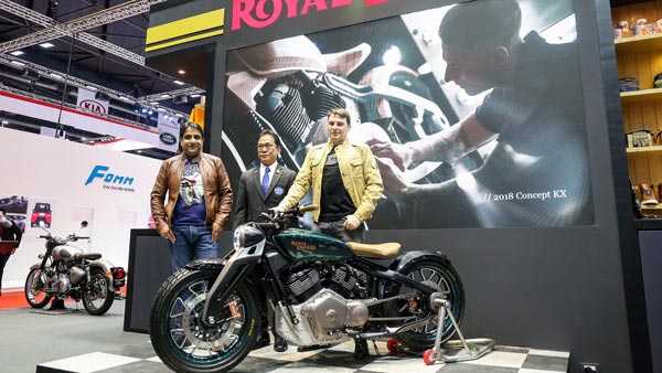 ರಾಯಲ್ ಎನ್‌ಫೀಲ್ಡ್ ನಿರ್ಮಾಣದ 883ಸಿಸಿ ಕೆಎಕ್ಸ್ ಕಾನ್ಸೆಪ್ಟ್ ಬೈಕ್ ಅನಾವರಣ