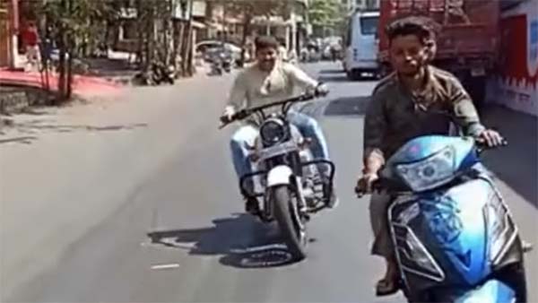 ಮಾಡಿಫೈ ಬೈಕ್ ಸವಾರರಿಗೆ ಭಿಕ್ಷರ ವೇಷದಲ್ಲಿ ಬಂದು ಶಾಕ್ ಕೊಟ್ಟ ಪೊಲೀಸರು.. !