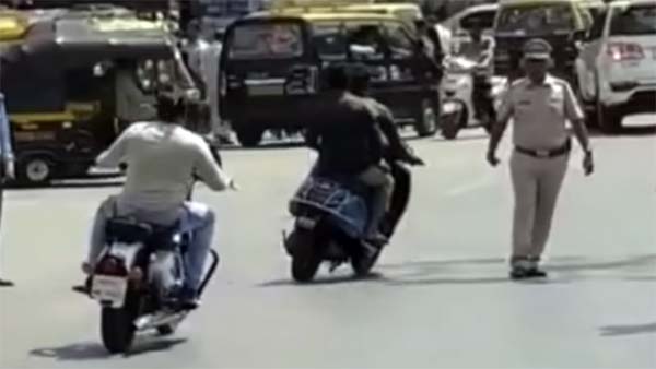 ಮಾಡಿಫೈ ಬೈಕ್ ಸವಾರರಿಗೆ ಭಿಕ್ಷರ ವೇಷದಲ್ಲಿ ಬಂದು ಶಾಕ್ ಕೊಟ್ಟ ಪೊಲೀಸರು.. !