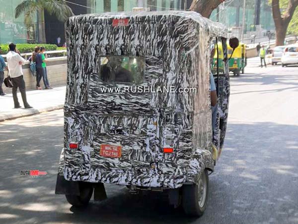 ನಮ್ಮ ಬೆಂಗಳೂರಿನಲ್ಲಿ ಸ್ಪಾಟ್ ಟೆಸ್ಟಿಂಗ್ ವೇಳೆ ಕಾಣಿಸಿಕೊಂಡ ಬಜಾಜ್ ಎಲೆಕ್ಟ್ರಿಕ್ ರಿಕ್ಷಾ