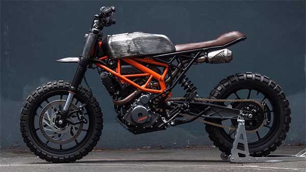 ಯಮಹಾ ಬಿಡಿ ಭಾಗಗಳಿಂದ ಮಾಡಿಫೈ ಆದ ಕೆ‍‍ಟಿ‍ಎಂ 390 ಡ್ಯೂಕ್