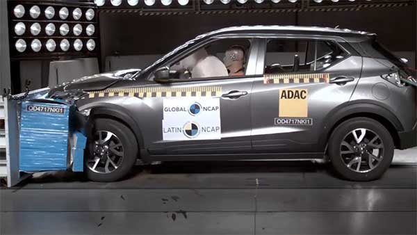 ಕ್ರ್ಯಾಶ್ ಟೆಸ್ಟಿಂಗ್‍ನಲ್ಲಿ ಗರಿಷ್ಠ ಮಟ್ಟದ ಅಂಕ ಪಡೆದ ನಿಸ್ಸಾನ್ ಕಿಕ್ಸ್