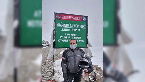 ವಿಶ್ವದ ಅತಿ ಎತ್ತರದ ಕಣಿವೆ ತಲುಪಿದ ಆರ್‌ಇ ಮೊದಲ ಇಂಟರ್‌ಸೆಪ್ಟರ್ 650