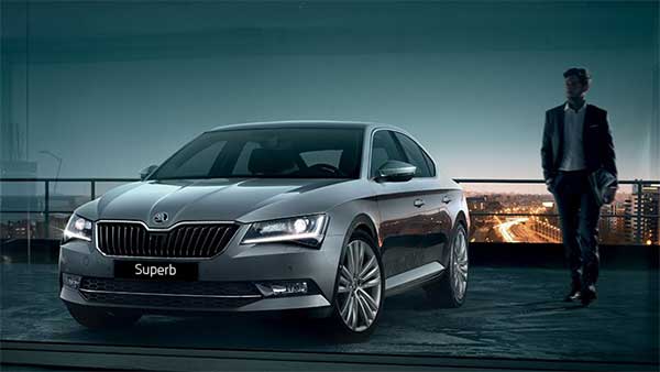 ಬಿಡುಗಡೆಯಾದ ಹೊಸ ಆವೃತ್ತಿಯ ಸ್ಕೋಡಾ ಸೂಪರ್ಬ್ ಚಿತ್ರಗಳು